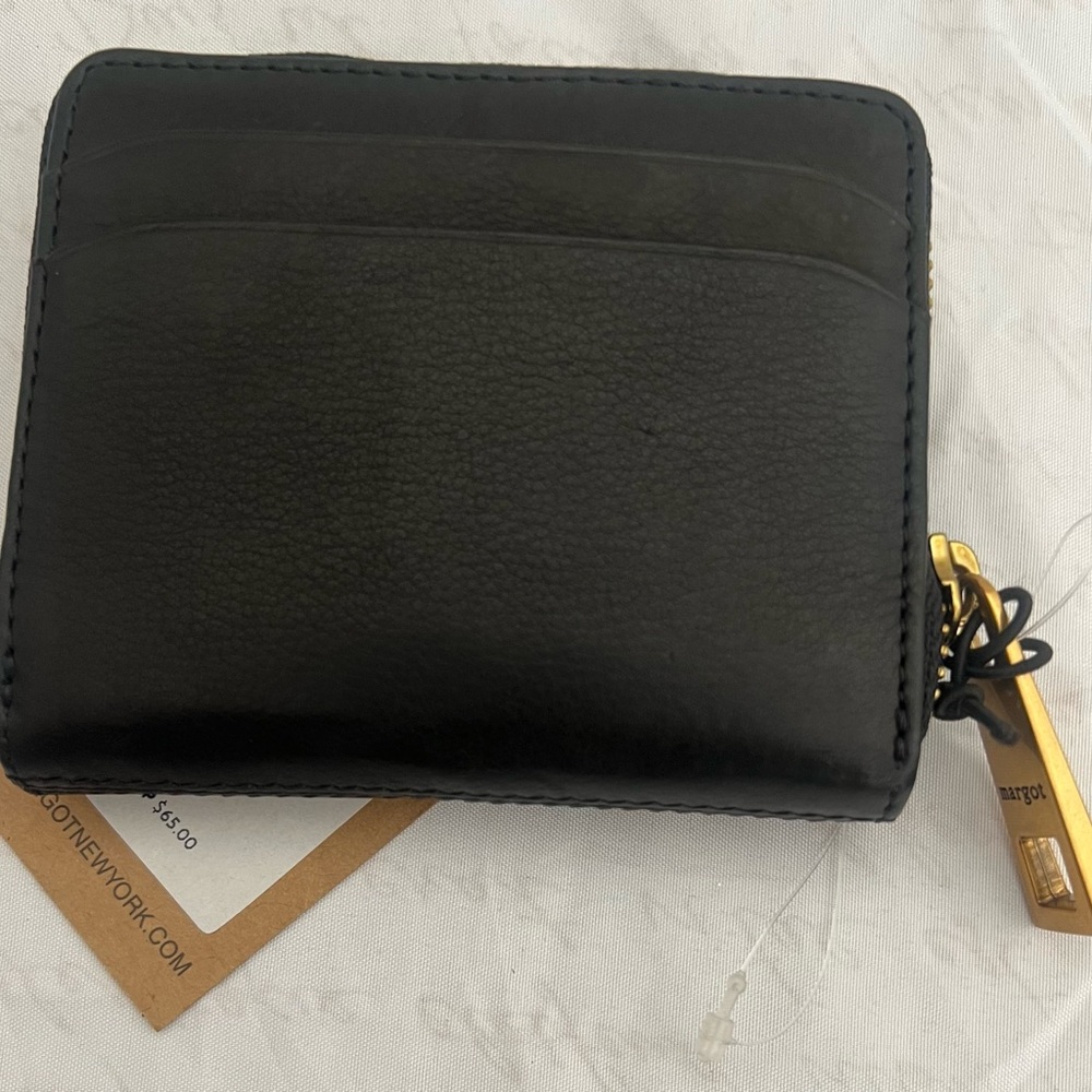 Margot Black and Gold Key Card Holder